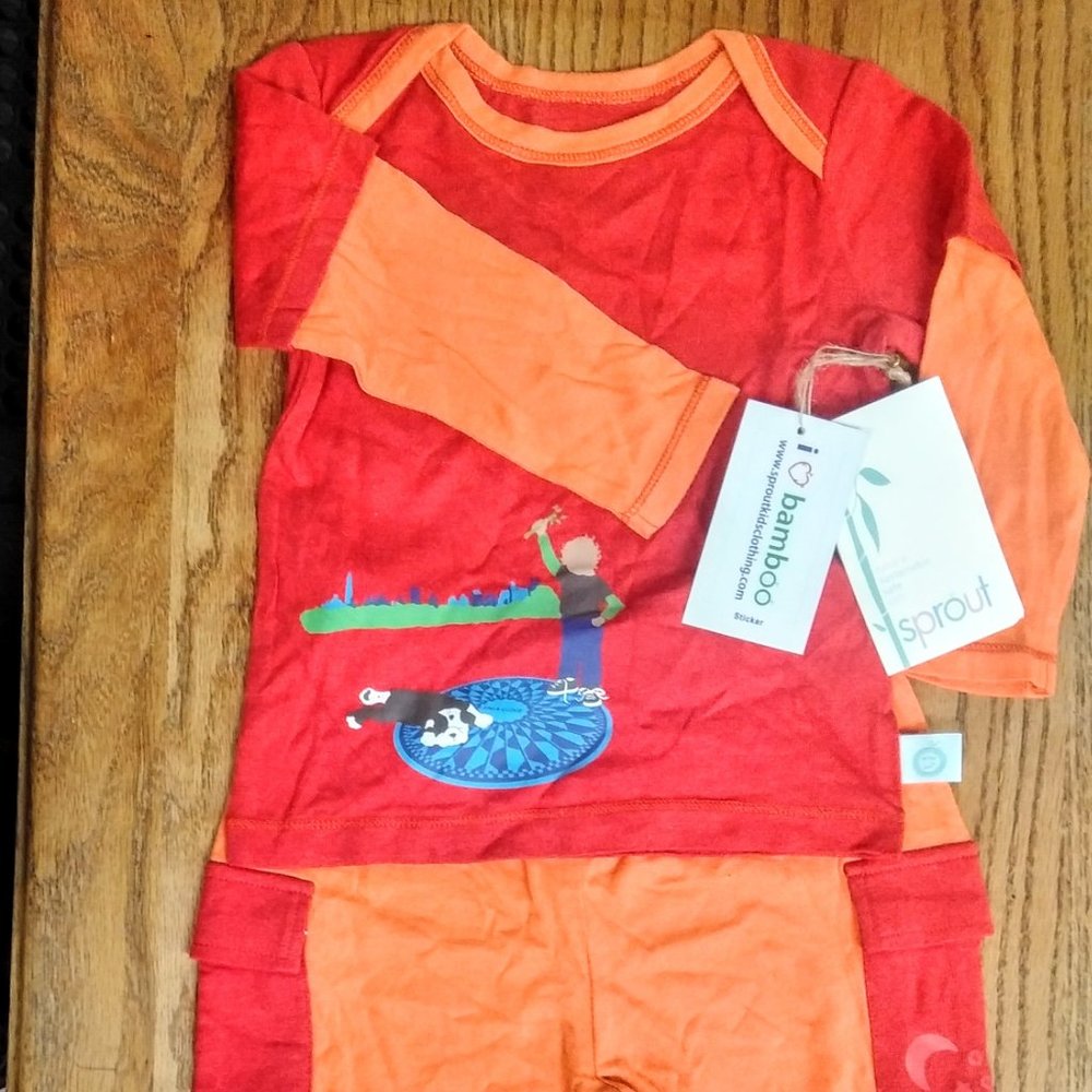 New matching pajama sets, bamboo organic cotton